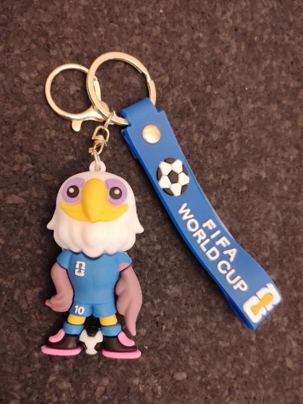 Eagle Mascot from the 2026 FIFA World Cup Keychain